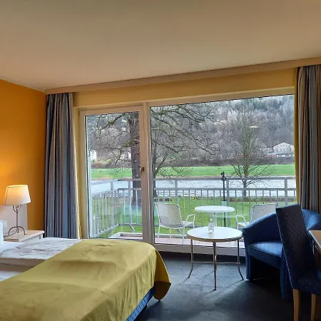 Parkhotel - Direkt An Der Elbe 4* Бад-Шандау