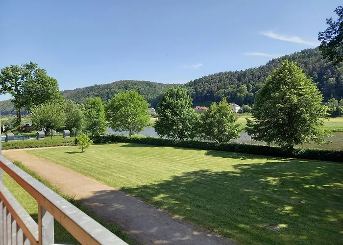 Otel Parkhotel Bad Schandau - Direkt An Der Elbe