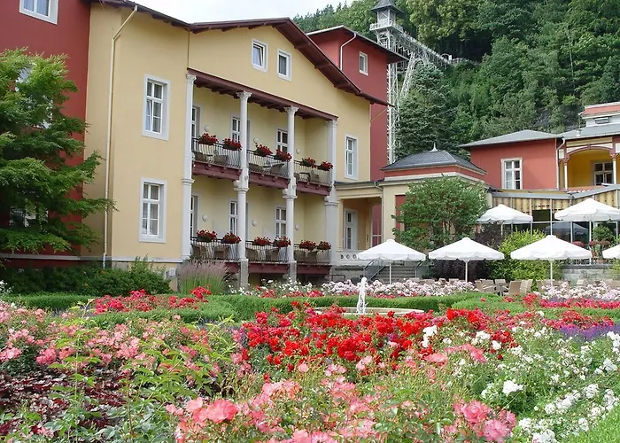 Otel Parkhotel Bad Schandau - Direkt An Der Elbe