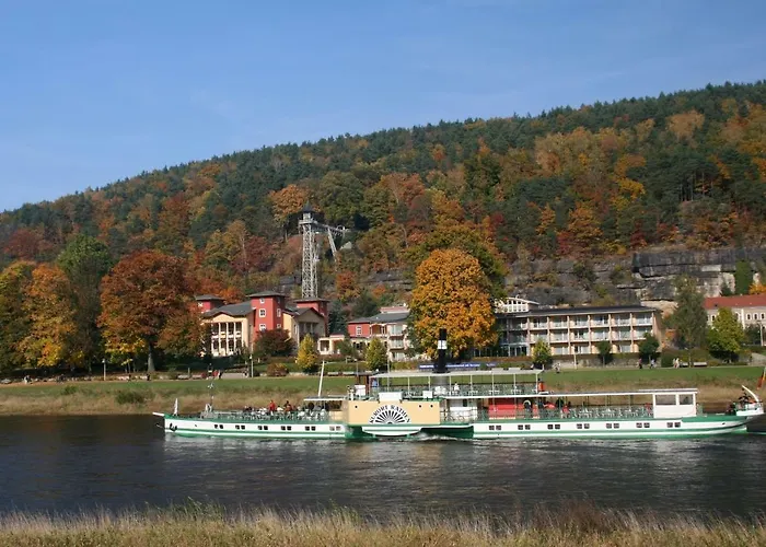 Parkhotel Bad Schandau - Direkt An Der Elbe Otel 4*
